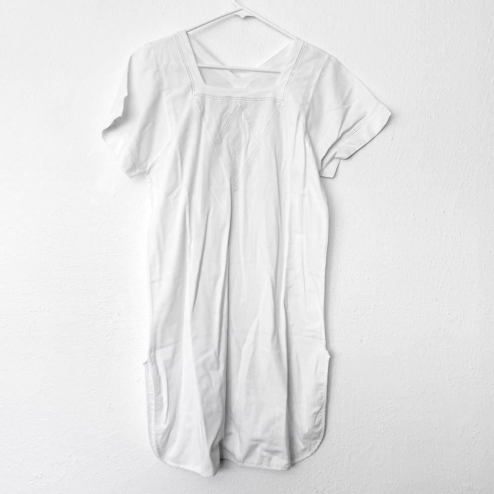 Pure White Beach Dress